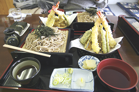 光来の天ざるそば